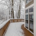 How to protect your deck from winter weather damage?