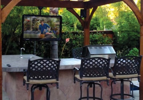 What is special about an outdoor tv?